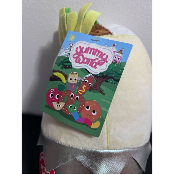 Yummy World Burt Burrito Plush Toy Kidrobot Medium 10" Plush - NWT - Picture 5 of 14